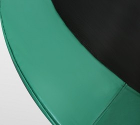 Батут премиум 8FT с внутренней страховочной сеткой и лестницей (Dark green) ARLAND