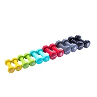 Гантели для аэробики в виниле Live Pro Colored Studio Dumbbell, 3 кг (пара)