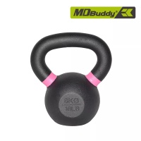 Гиря железная с цветными кольцами MD Buddy MD2219 8 кг