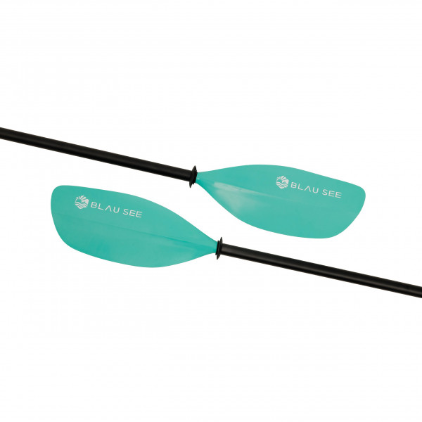 Весло каячное 2-х секционное LUX Blau see