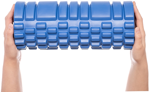 Валик для фитнеса массажный Sundays Fitness IR97435B (голубой)