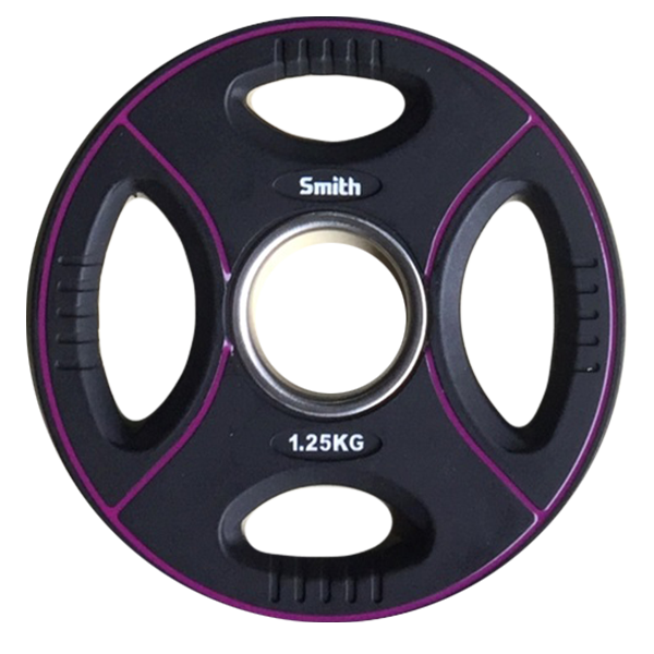 Диск для штанги Smith PUWP12-1,25 полиуретановый, 1,25кг Диск для штанги Smith PUWP12-1,25 полиуретановый, 1,25кг
