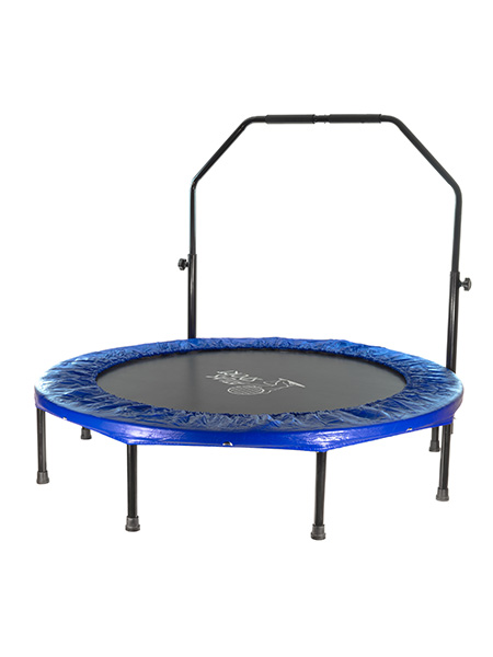 Батут для фитнеса ATLAS SPORT 122 см с ручкой на пружинах