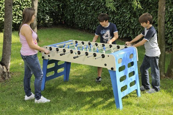 Игровой стол - футбол "Garlando Open Air Outdoor" (165x75x88см)
