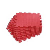 Коврик-пазл UNIX Fit влагостойкий для йоги и фитнеса, 30 х 30 х 1 см, красный, 24 шт. Коврик-пазл UNIX Fit влагостойкий для йоги и фитнеса, 30 х 30 х 1 см, красный, 24 шт.