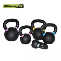 Гиря железная с цветными кольцами MD Buddy MD2219 4 кг