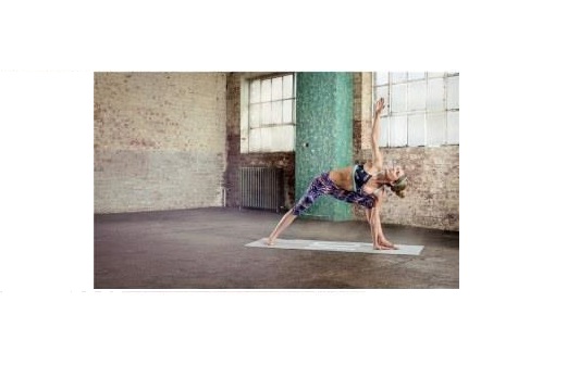 Тренировочный коврик (мат) для йоги двухсторонний 4мм YO-GA,RAYG-11030YG_Eur