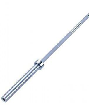 Гриф штанги «Олимпийской», 2200 мм, хромированный, нагрузка до 318 кг, с замками CT513
