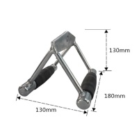 Рукоять двойная с параллельными обрезиненными ручками OKPRO OK6005