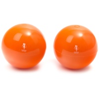 Мячи глянцевые Franklin Universal, пара,10 см, оранжевый.