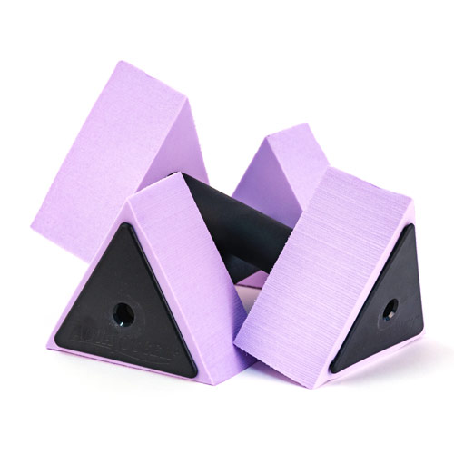 Гантели AQUAJOGGER DeltaBells, среднее сопротивление, фиолетовый