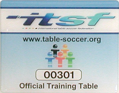 Игровой стол - футбол "Garlando Pro Champion ITSF" (150x76x86см)