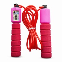 Скакалка UNIX Fit с механическим счетчиком прыжков, 287 см, красная Скакалка UNIX Fit с механическим счетчиком прыжков, 287 см, красная