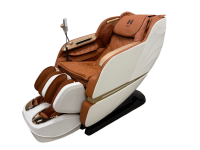 Массажное кресло Hatico Pro Noyume SL 4D – Белый / Кирпичный цвет