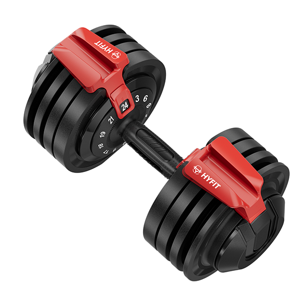 Регулируемая гантель         
HYFIT SINGLE 24 кг