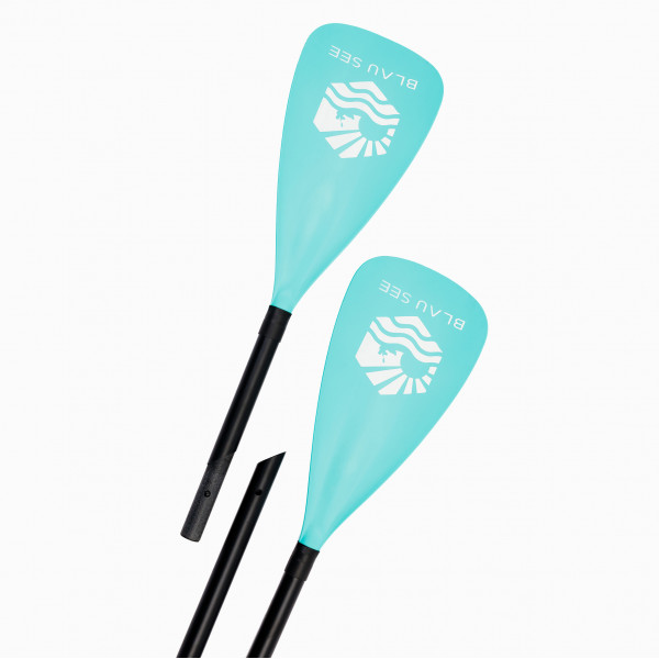 Фибергласовое весло трансформер для сап-борда Blau See