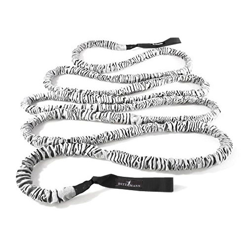 Канат эластичный в защитном рукаве Diitmann Resistance Rope 5m с серой рукояткой