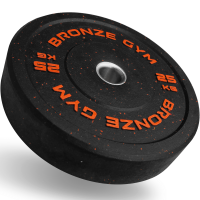 BRONZE GYM BG-BMP-25 Диск бамперный  25 кг