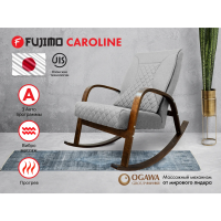 Массажное кресло качалка FUJIMO CAROLINE F2001 TCF Серый (TONY 13)