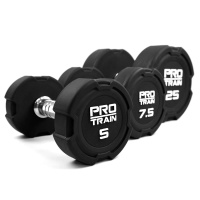 Гантельный ряд полиуретановый Protrain DPU 2,5-25 кг