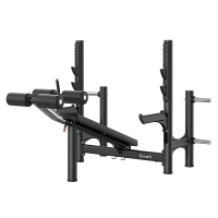 Олимпийская скамья с отрицательным наклоном для жима Smith RE6006