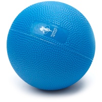 Мяч наливной нескользящий Franklin Fascia Grip Ball, 10 см, вес 0,5 кг, голубой