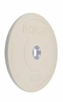 Диск олимпийский бампированный обрезиненный FOREMAN BUMPER Plate, 5 кг