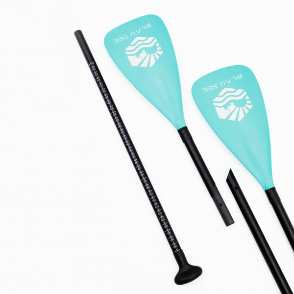 Фибергласовое весло трансформер для сап-борда Blau See