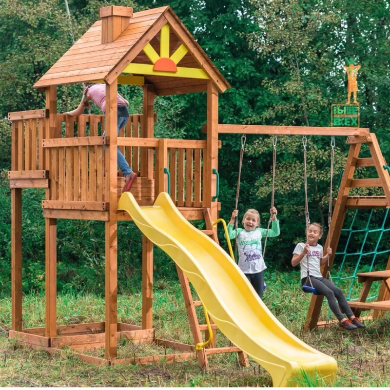 Как выбрать детскую площадку для дачи