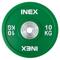 Диск в уретане INEX PU bumber plate 10 кг