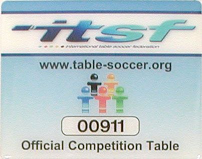 Игровой стол - футбол "Garlando Master Champion ITSF" (150x77x89см)