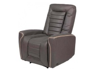 Массажное кресло реклайнер EGO Recline Chair 3001 Серый