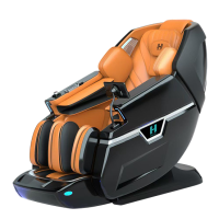Массажное кресло Hatico Pro Elite 2SL 4D – Черно-Оранжевый Hermes