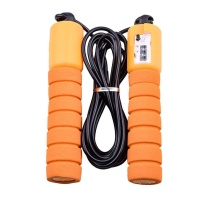 Скакалка UNIX Fit с механическим счетчиком прыжков, 287 см, оранжевая Скакалка UNIX Fit с механическим счетчиком прыжков, 287 см, оранжевая