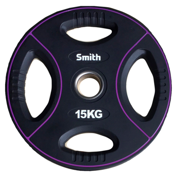 Диск для штанги Smith PUWP12-15 полиуретановый, 15кг
