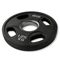 BRONZE GYM BG-PA-PL-P012 Диск олимпийский обрезиненный черный 1,25 кг