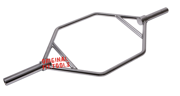 Гриф для становой тяги, 54" (широкий параллельный хват)