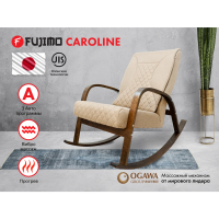 Массажное кресло качалка FUJIMO CAROLINE F2001 TCF Бежевый (TONY 12)