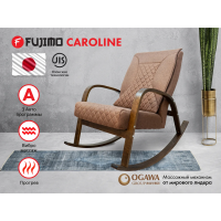 Массажное кресло качалка FUJIMO CAROLINE F2001 TCF Шоколад (TONY 8)