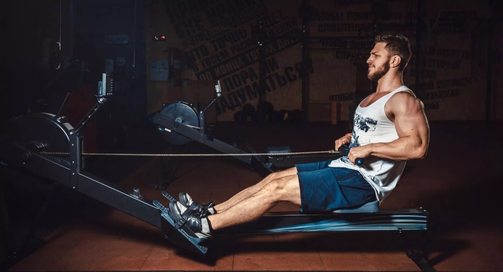 занятия на гребном тренажере занятия на гребном тренажере