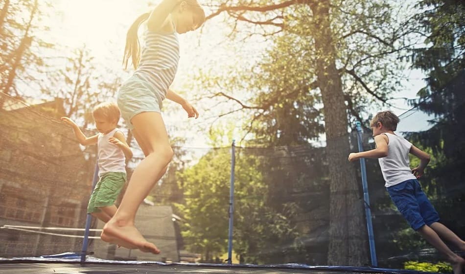 хранение батута зимой